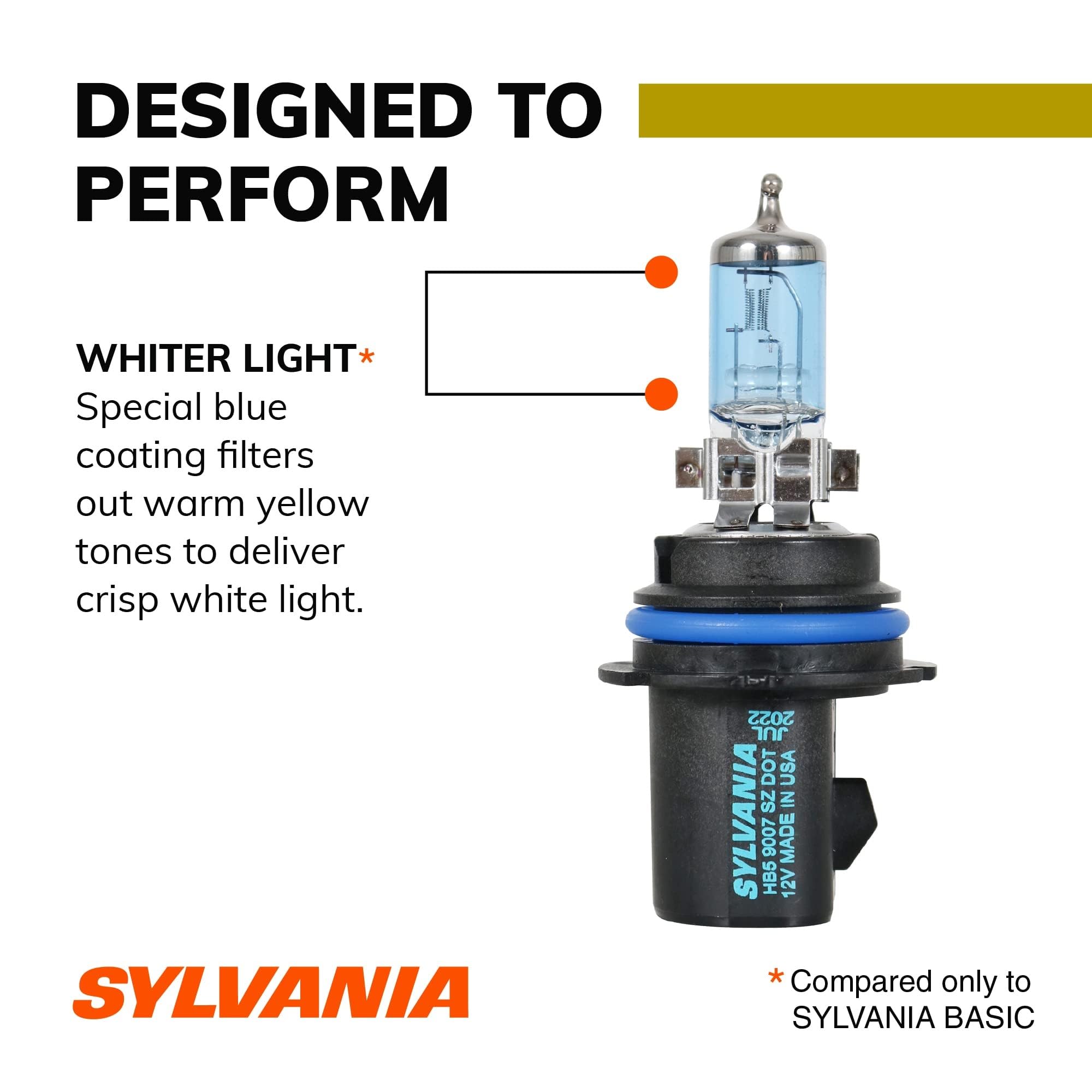 Amazon.com: SYLVANIA - 9007 (HB5) SilverStar zXe Gold High