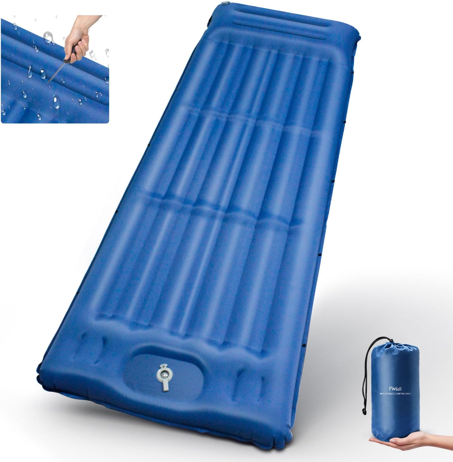 Ultrasport matelas autogonflant XXL, matelas gonflable autogonflant