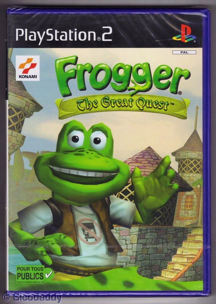 Frogger the great quest jeu video vintage action aventure