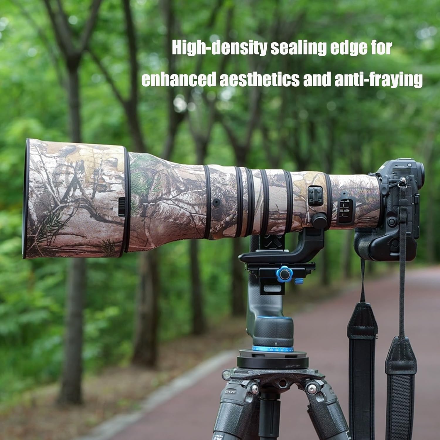 Lens Cover for Nikon Z 800mm F/6.3 VR S Camouflage Camera Lens Protection Sleeve (Color #MC Camouflage - Waterproof) Rain Cover