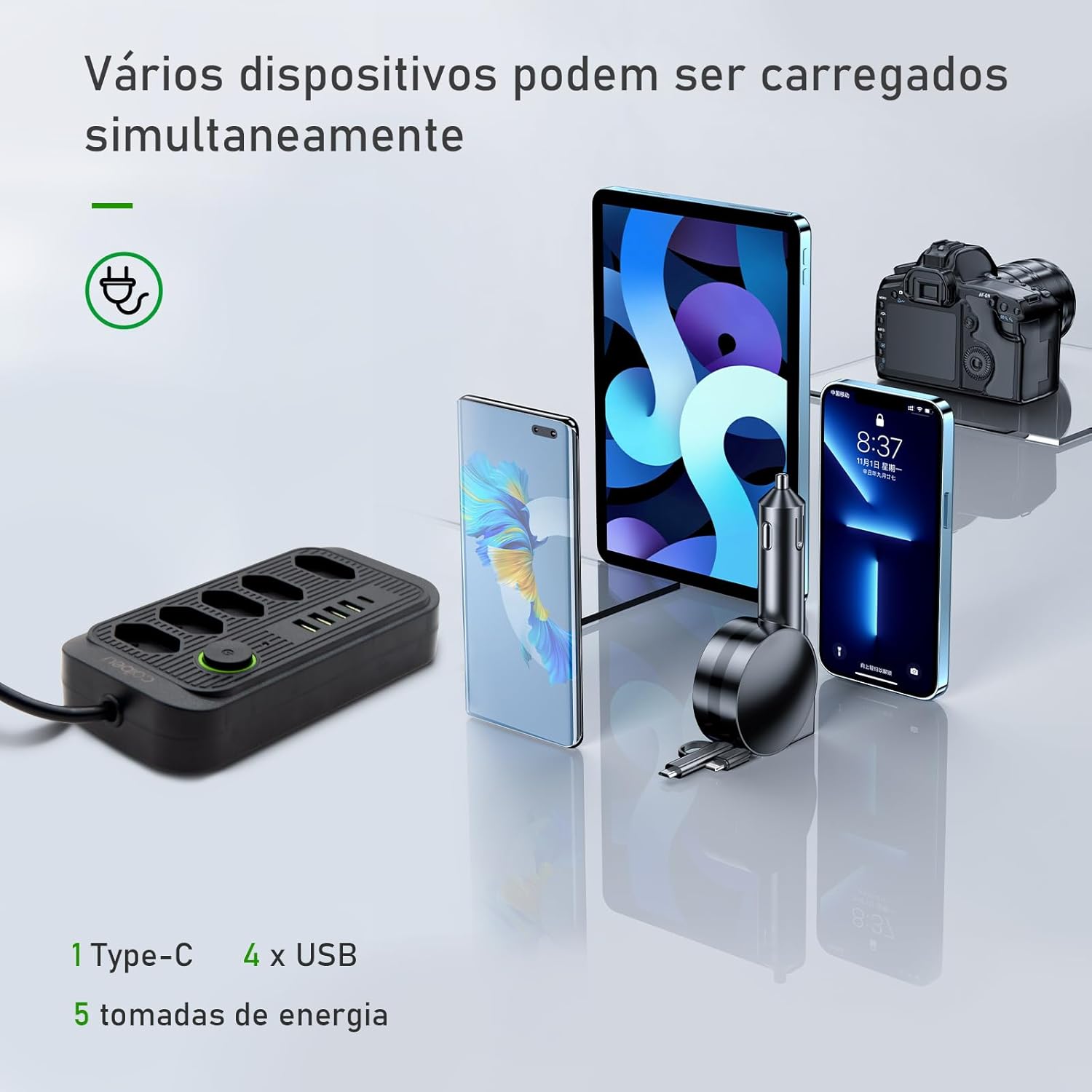 Review da Régua de Energia: como transformar sua casa em um centro de potência! 11