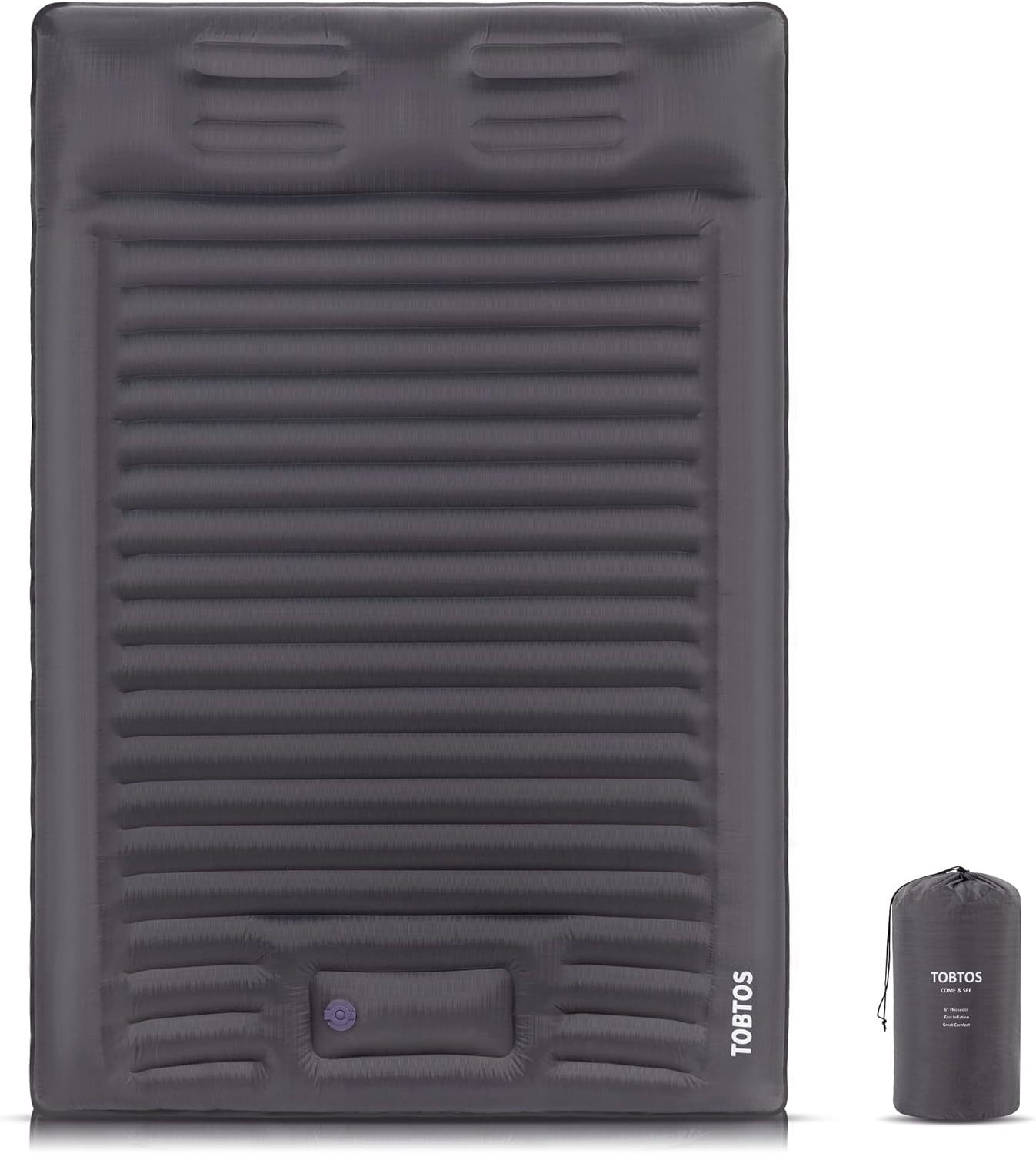 TOBTOS Double Sleeping Pad for Camping