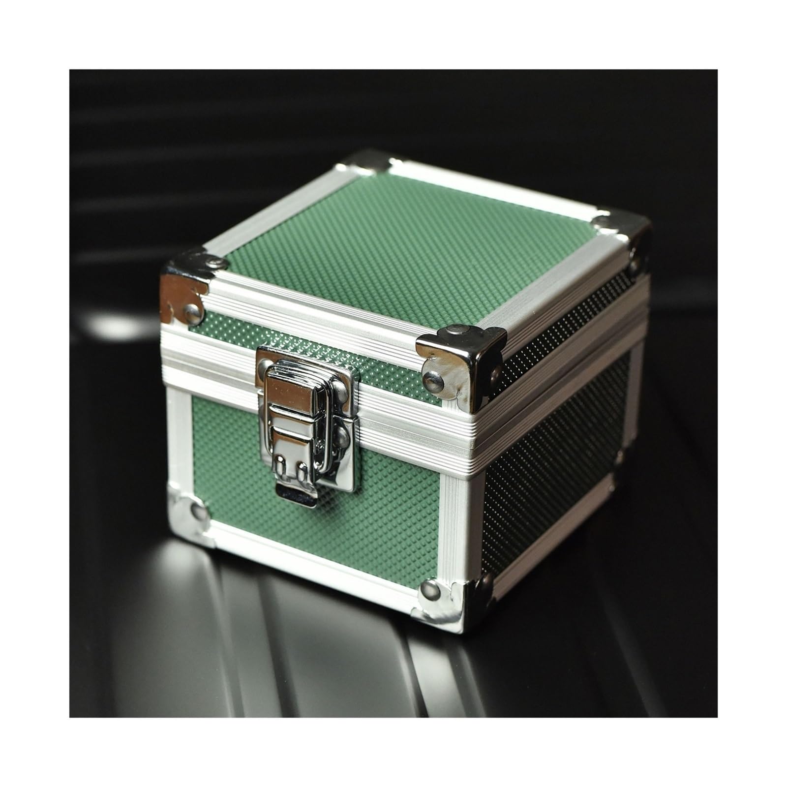 ANVLOJRIH Watch Box Single Watch Storage Box Metal Watch Storage Box Watch Portable Watch Display Storage Box Watches Box(B)