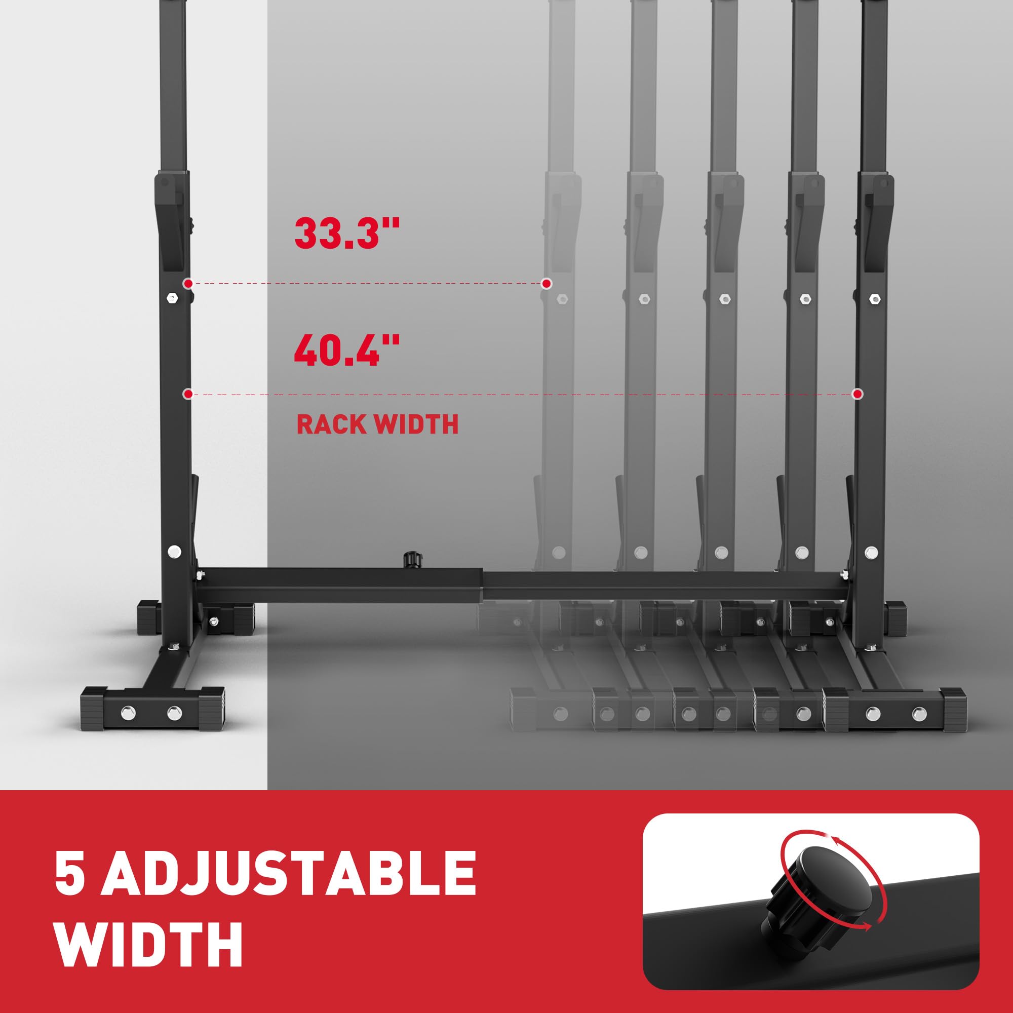 Snapklik.com : Bench Press Rack Adjustable Squat Rack Power Rack For ...