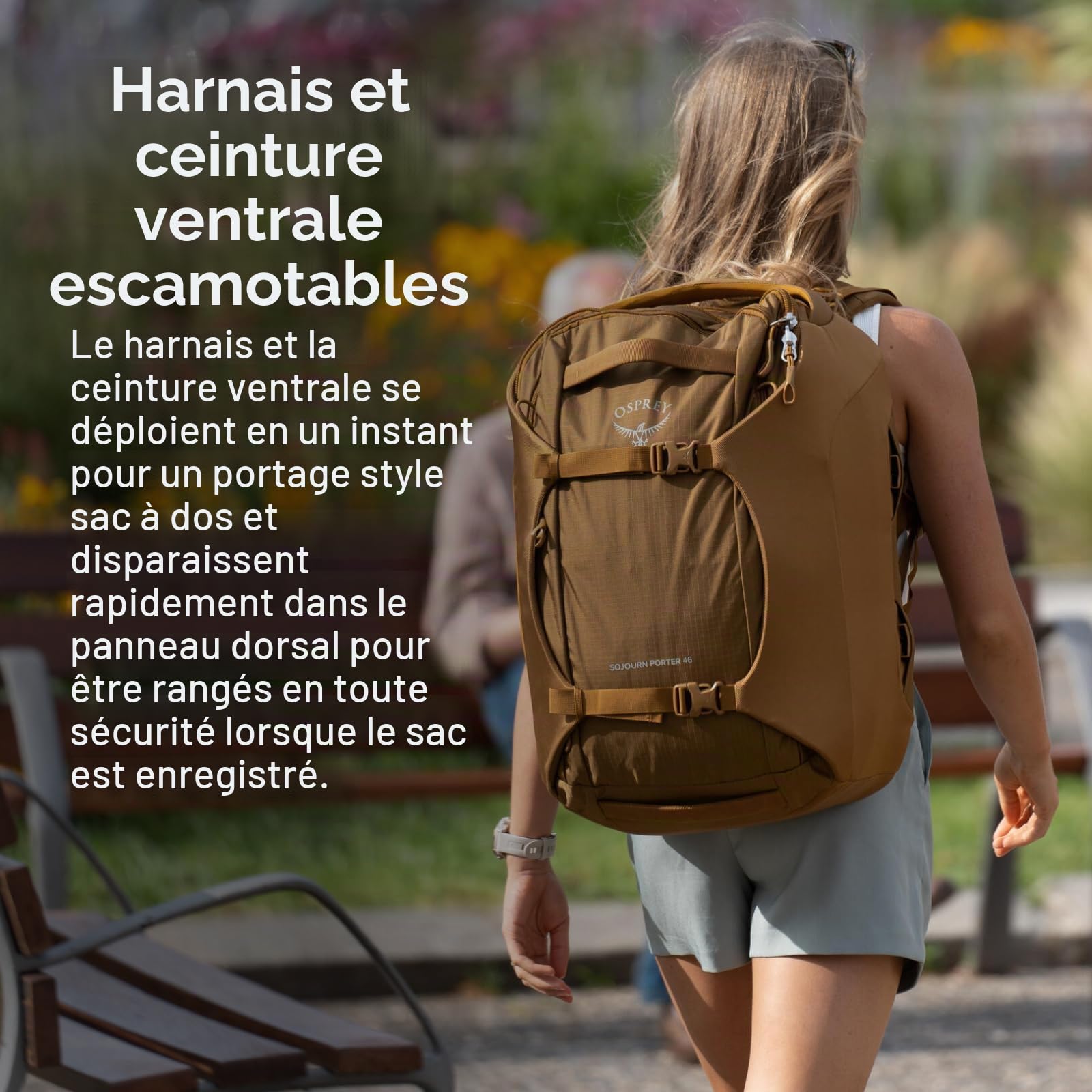 Osprey Sojourn Porter Unisexe Adulte, Vert Koseret, Talla única, Fonctionnel/Pratique/Écologique