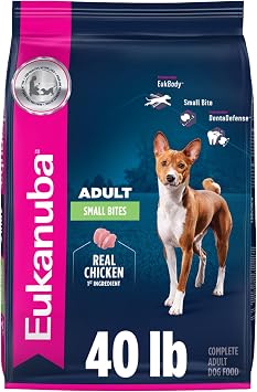 طعام الكلاب الجاف EUKANUBA Adult Small Bites، كيس 40 رطلاً