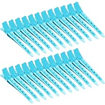 Bantoye 24 Packs Duck Bill Clips 2.75 Inch Metal Alligator Clip, Blue
