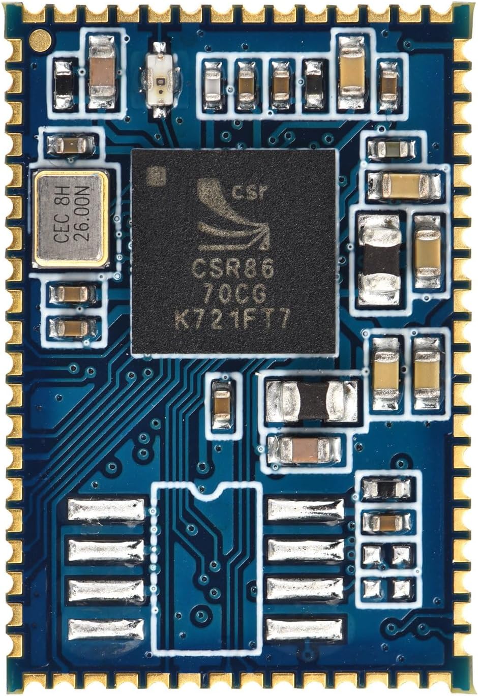 Taidacent Bluetooth 5.0 Wireless Audio Stereo Receiver Module CSR8670 APTX Low Latency Lossless Compression I2S Fiber SPDIF Output for Headset Headphone (SPDIF Output with a beep)