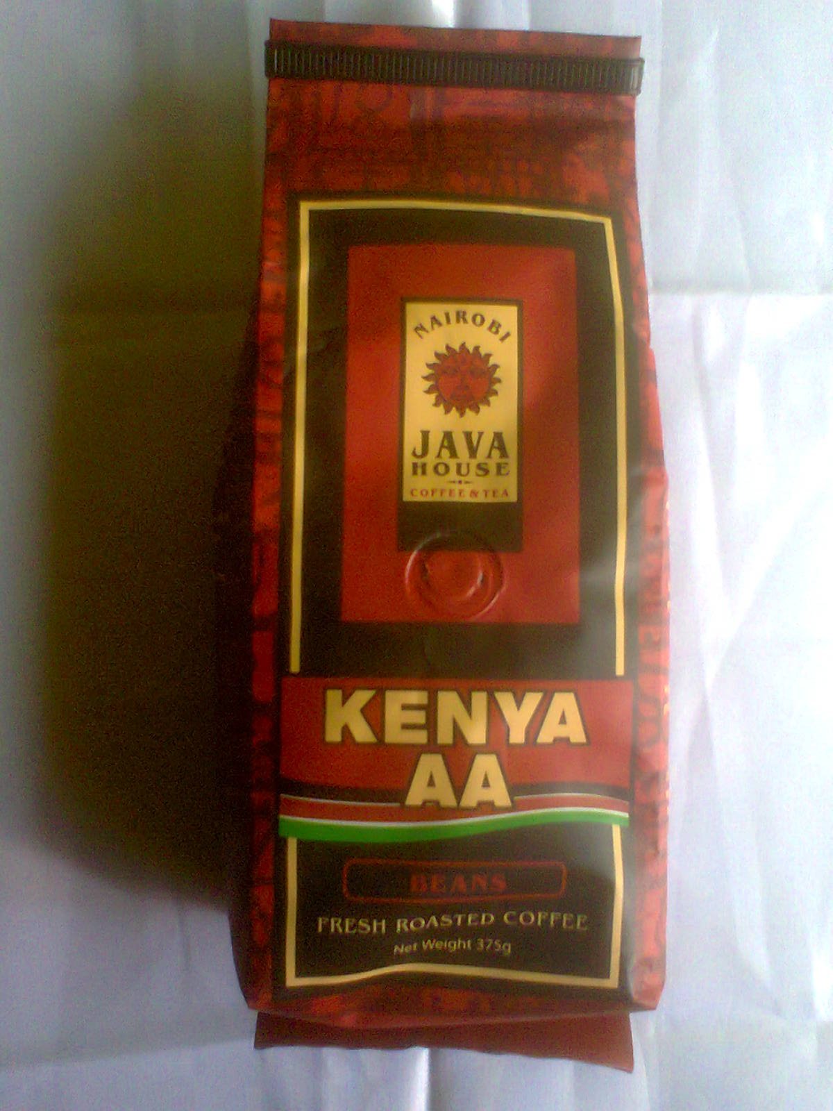 Kenya Coffee-kenya AA Java Coffee Beans 375gms Fresh Roasted Coffee