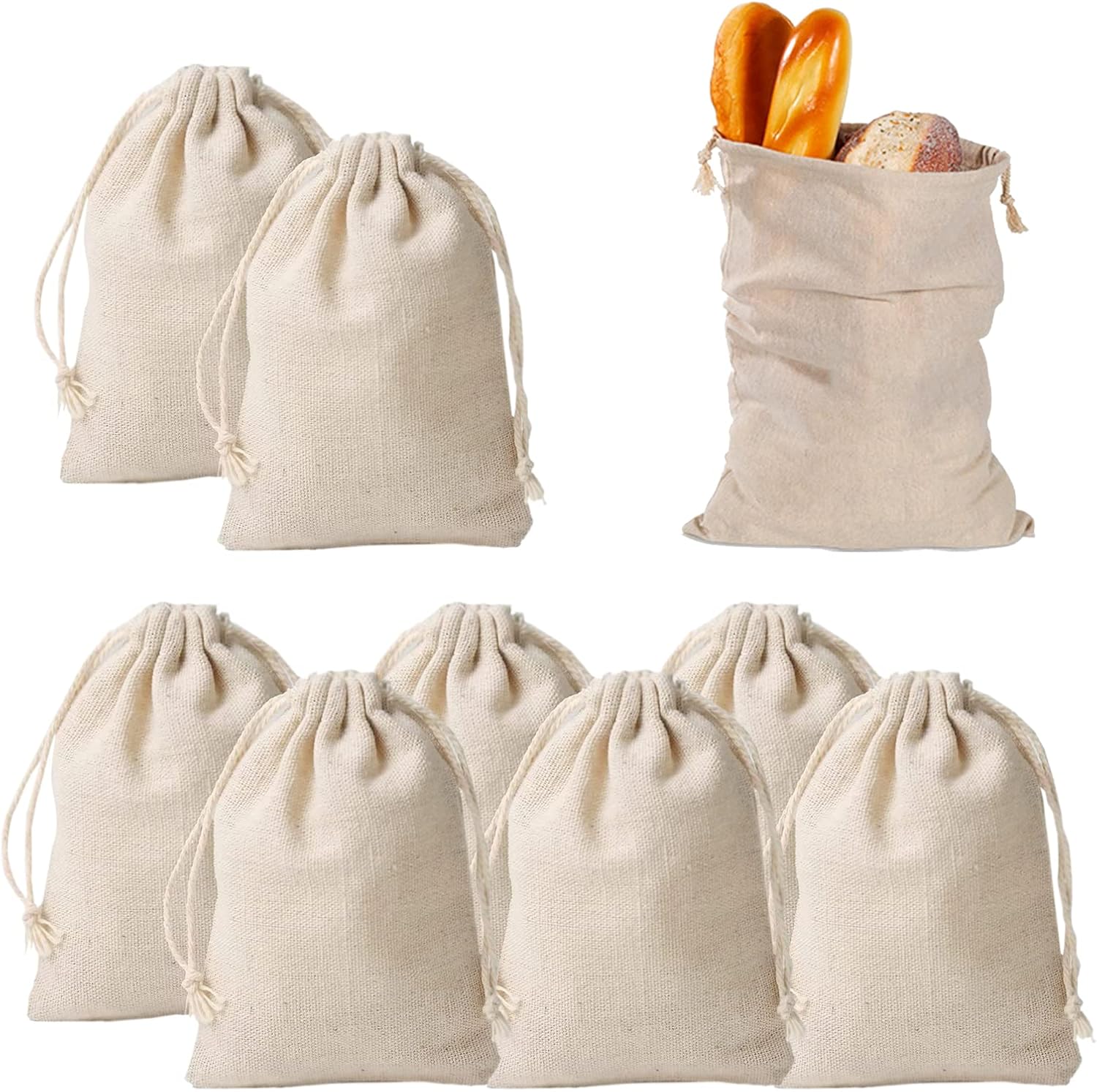Lot De Sacs à Cordon OVOY – Tissu Mesh Rouge, Tailles Multiples, Camping, Voyage, Rangement