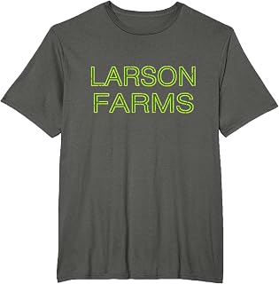 LARSON Farms Squad Family Reunion Last Name Team T-Shirt