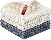 Vista 113 de Nialnant Paquete de 6 toallas de mano de cocina, grandes toallas de té de cocina 100% algodón, paños de cocina para secar platos 13x28 pulgadas