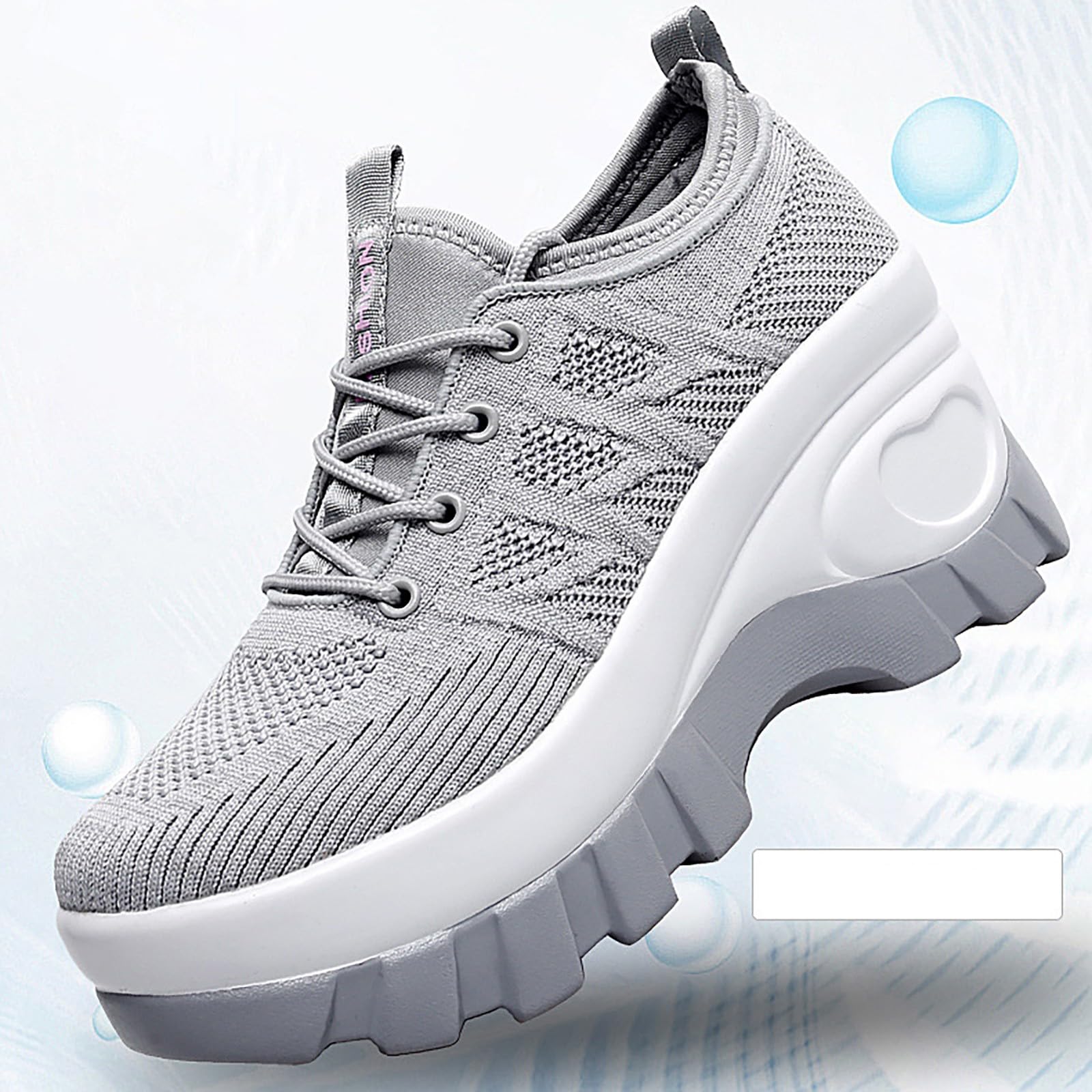 Scarpe da Ginnastica Donna Comode Traspiranti Scarpe Memory Foam Donna | Calzature Atletica in Tessuto Sintetico per Attivita Esterne Sneakers Ragazza Concezione Ergonomica Pelle Sintetica