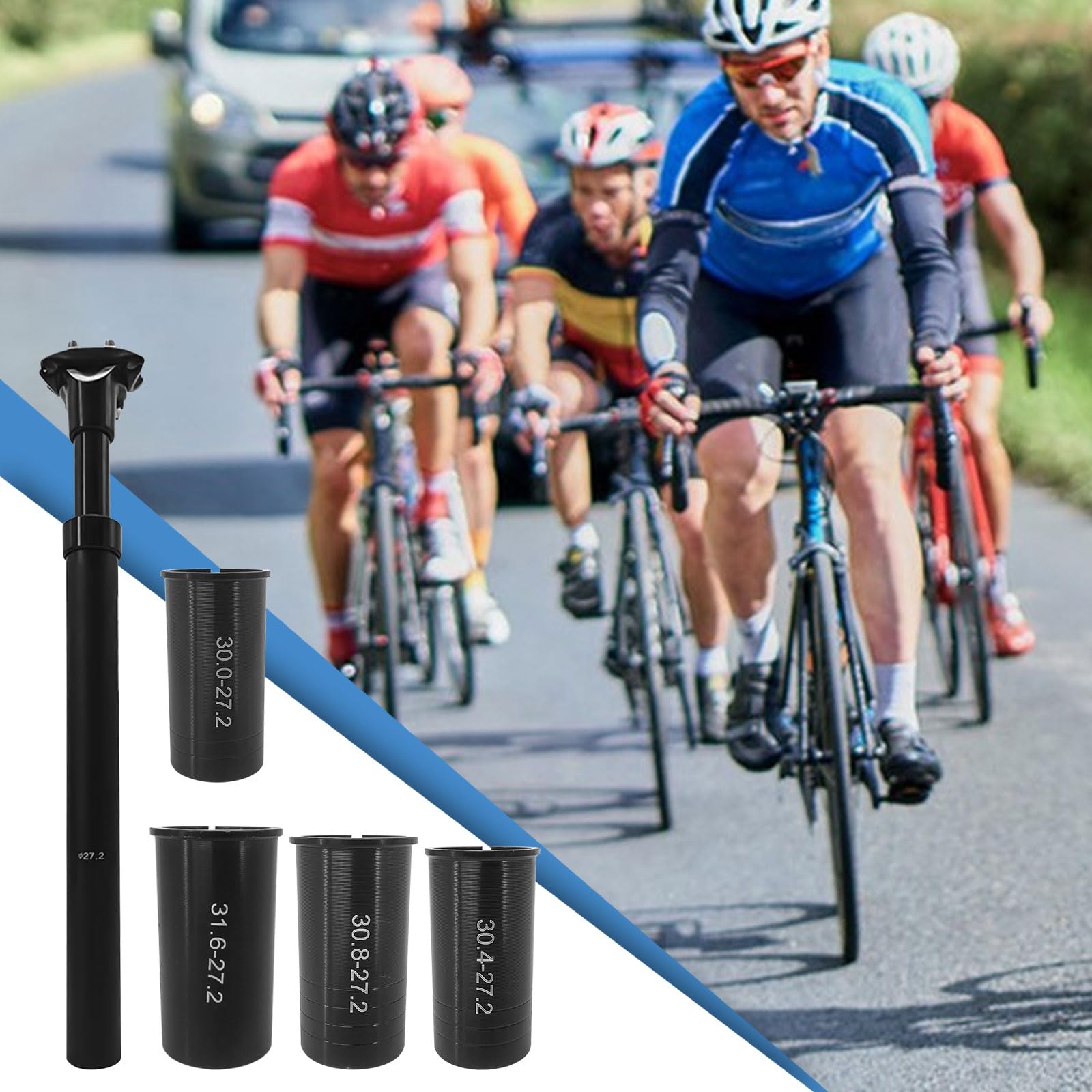 Set Luci Bicicletta Ricaricabili USB - Anteriore E Posteriore, 8+12 Modalità, Impermeabile IP65 | Con Cavo - Foto 9
