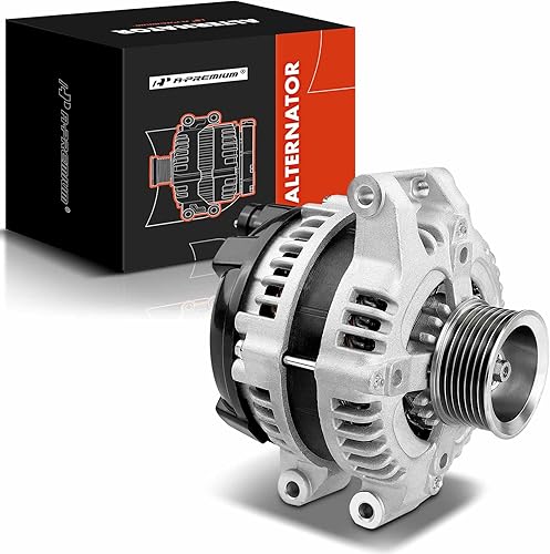 A-Premium Alternador compatible con Honda CR-V 07-09, Civic 06-10, Accord 03-07, Element 03-09 y Acura CSX 06-08, TSX 04-08, 2.0L 2.4L, 12V 100Amp