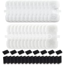 24 Packs Cat Water Fountain Replacement Filter for PETLIBRO Dockstream Cat Water Fountain PLWF005/PLWF105/PLWF115/PLWF106/PLWF116/PLWF305,Upgrade Replacement Filters with Pre-Filter Pump Sponges