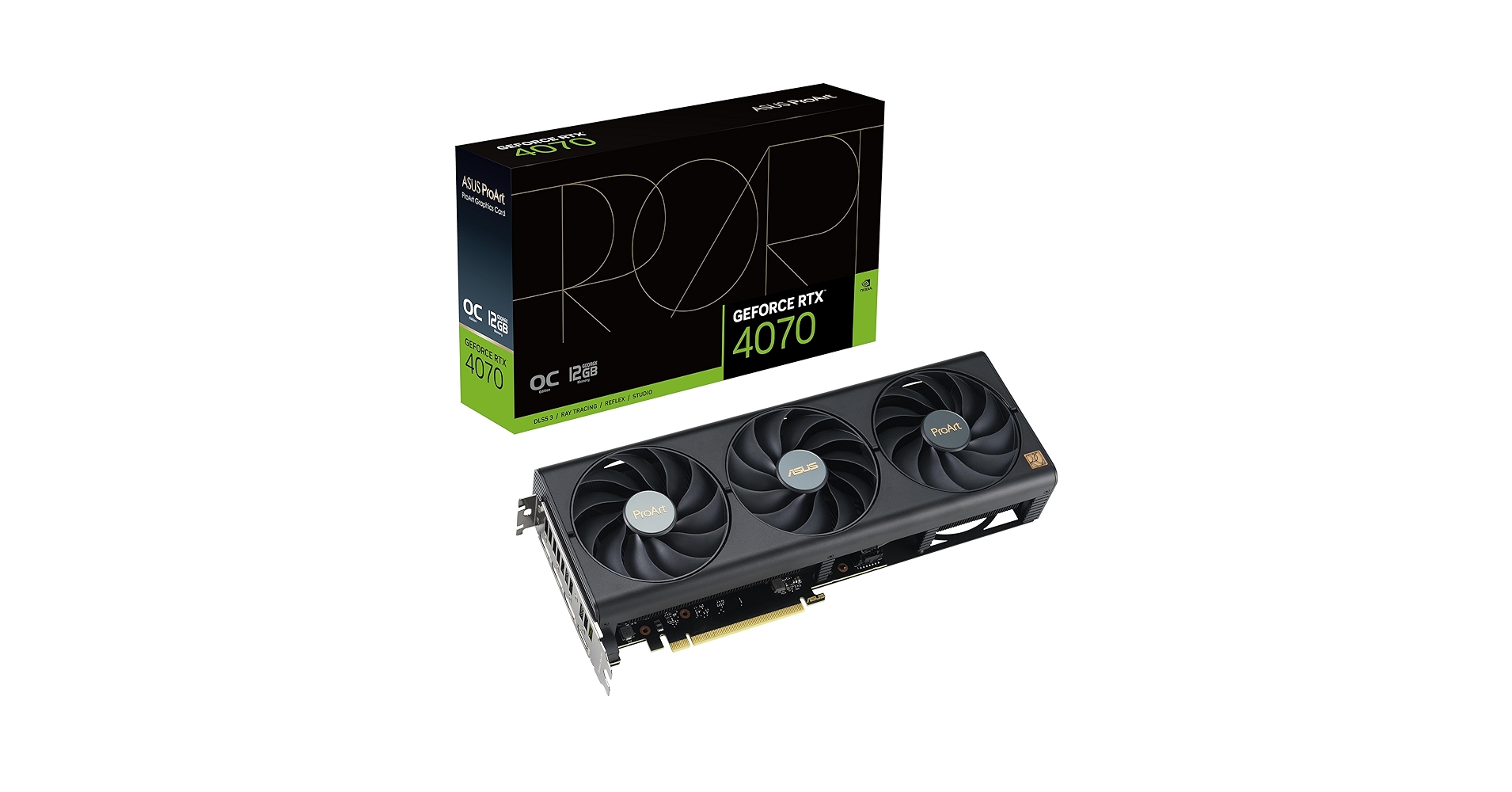 新品未使用 ASUS ProArt GeForce RTX 4070 Super Amazon.com: ASUS ProArt GeForce RTX™ 4070 OC Edition 12GB GDDR6X