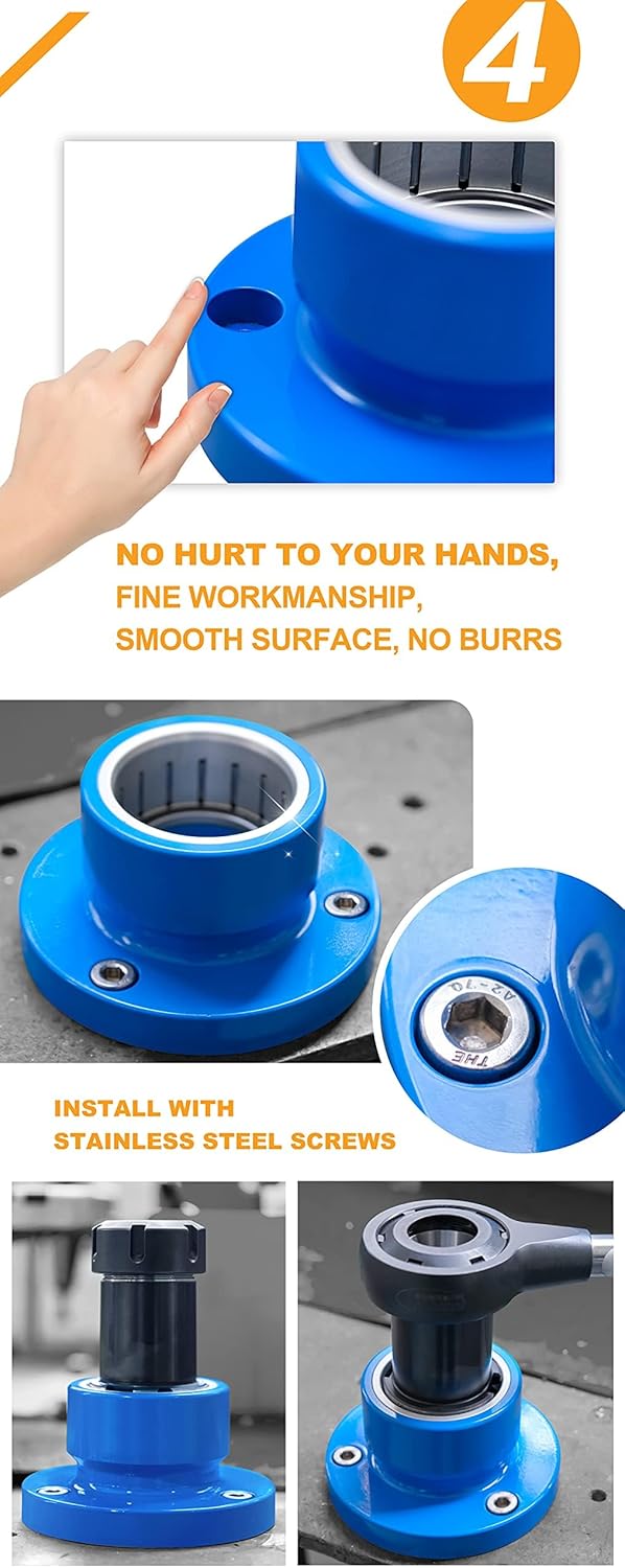 ZAC HSK50 Tightening Fixture Auto-Locking Fit HSK Type Collet Chuck For HSK CNC Tool Holder