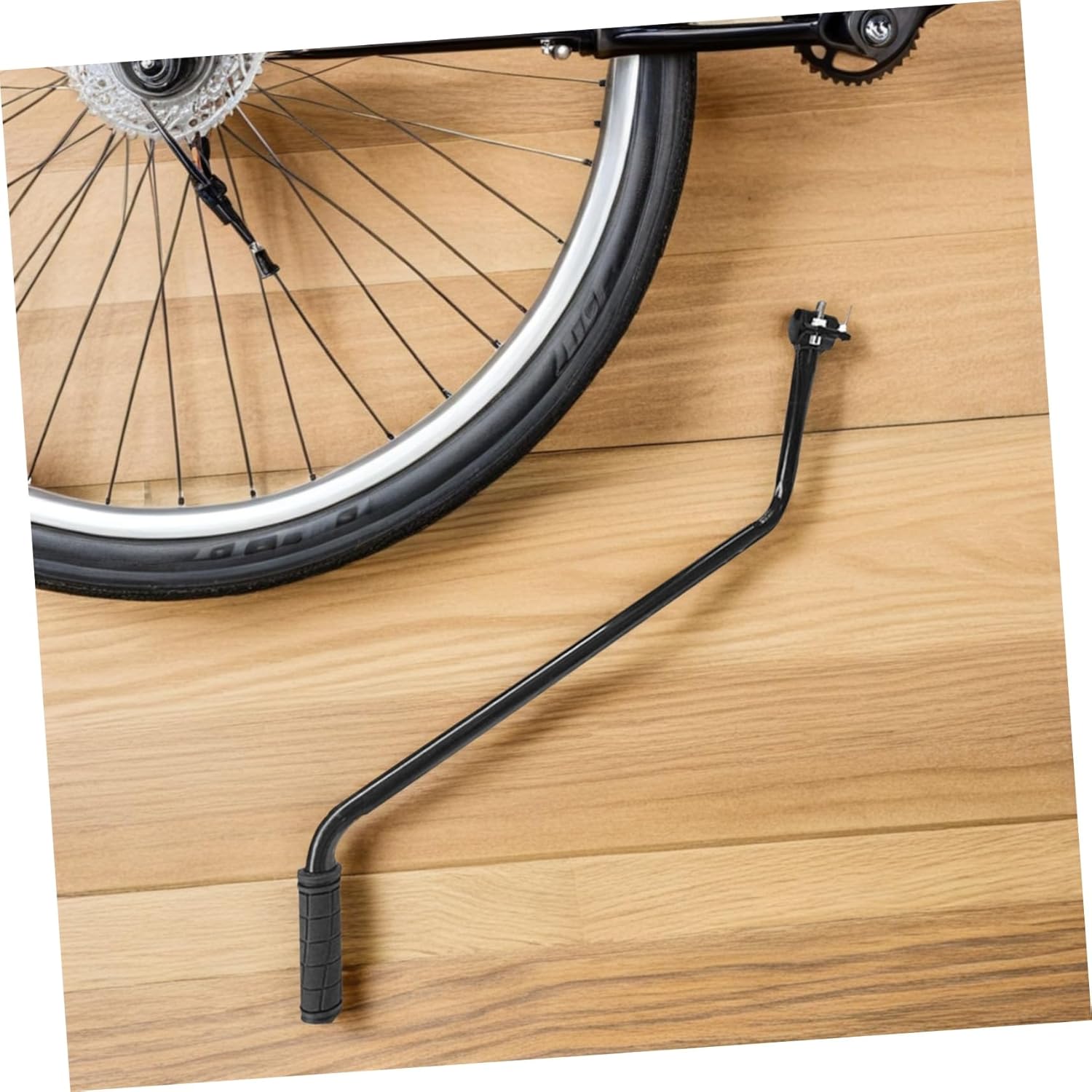 Bike Push Bar Bike Training Handle for Kids Children Cycling Bike Safety Trainer for Kids Chilren (Black)