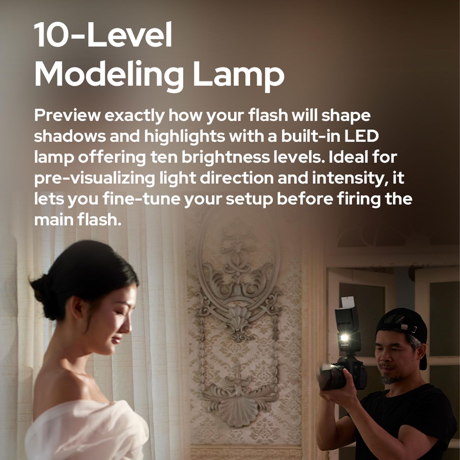GODOX Flash V480 S Camera Flash, V480S Pantalla Táctil GN50 TTL HSS 1/8000s Speedlite, Compatible Con Cámara Compacta Sony Alpha A9 III, A7 III, A7C II, A7 IV, A7C, A7 RV, A7/A7S