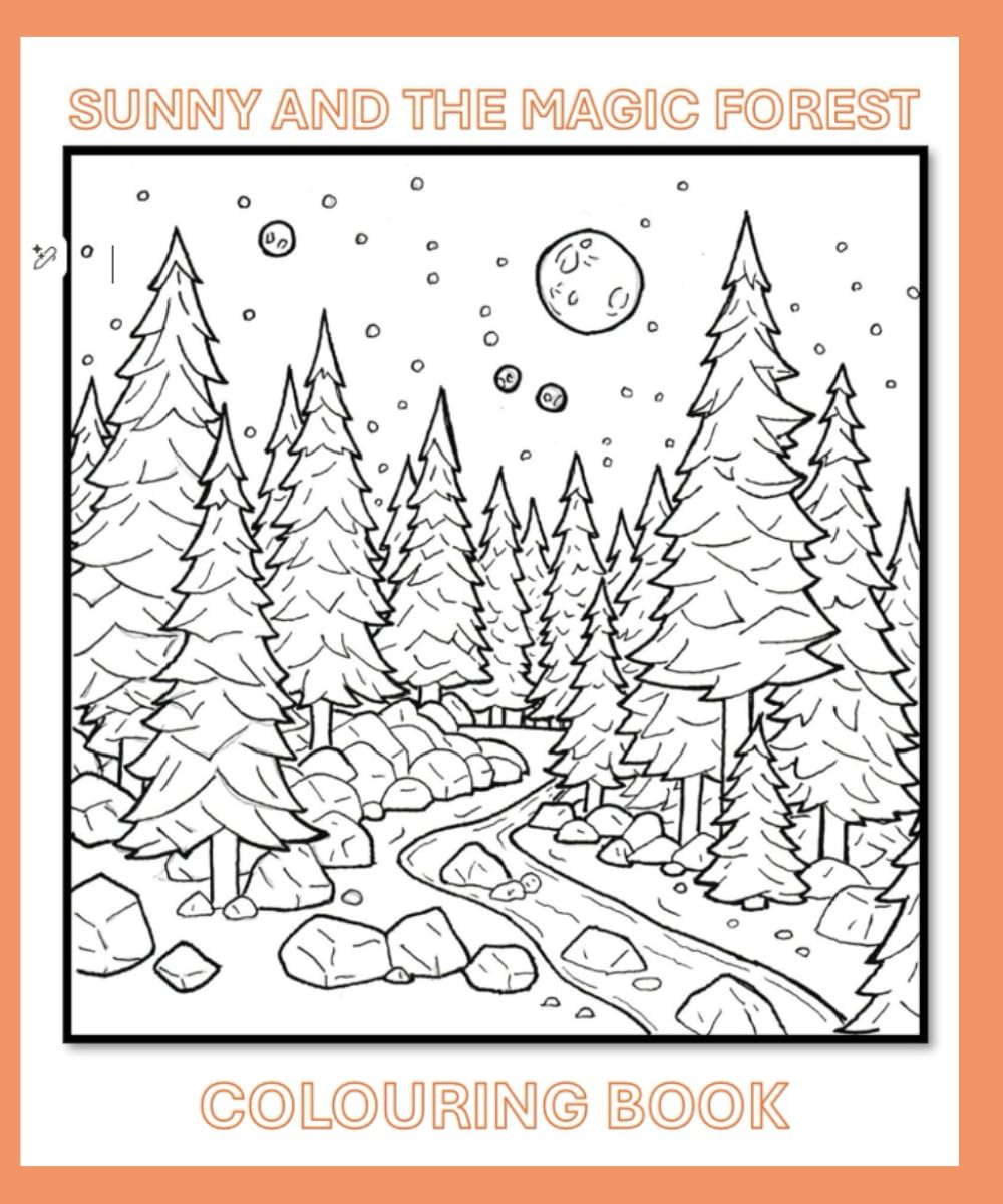 Sunny and the Magic Forest: the colouring book