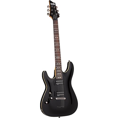 Schecter Omen-6 Left-Handed - Gloss Black