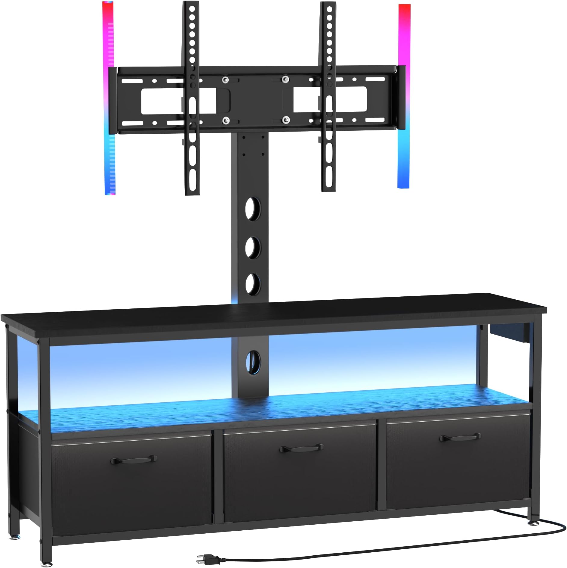 Whalen Xavier 3in1 TV Stand for TVs up to 70", with 3