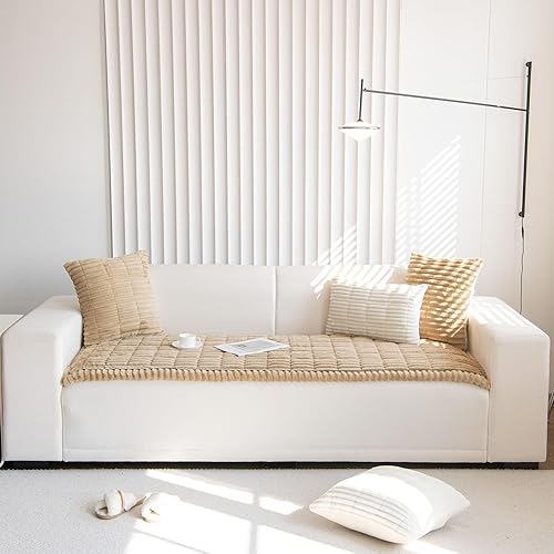 Miniatura 2 de Funda protectora de piel sintética para perro, funda de sofá de felpa suave y mullida para perros, lavable, antideslizante, manta para mascotas,