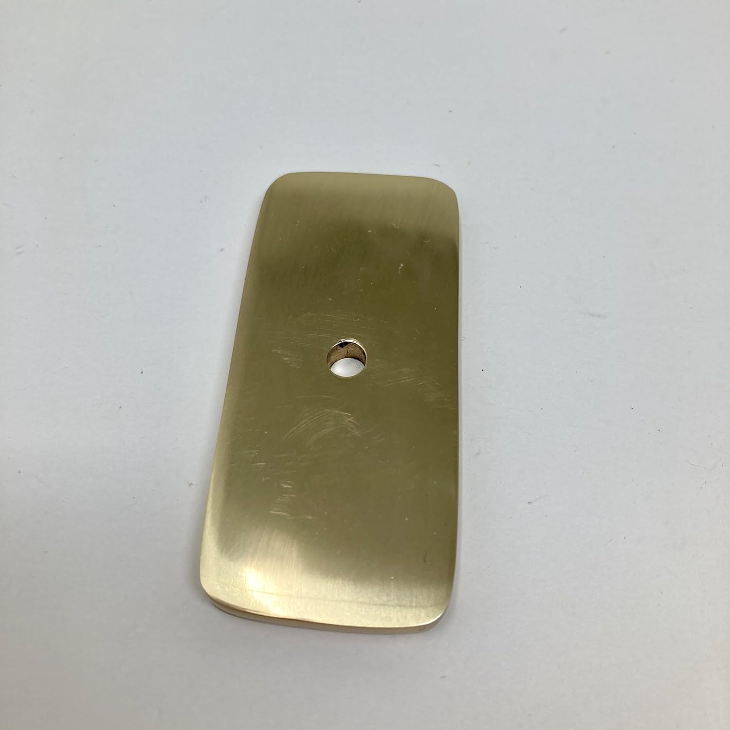 Solid Polished Brass Cabinet Knobs and Handles, I00% Brass (Rectangular Backplate), Gold