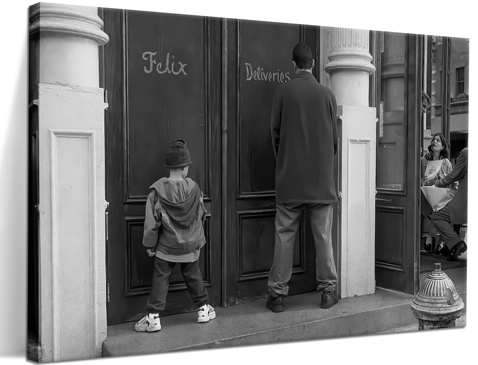 Funny Black and White Movie Bathroom Wall Art Review