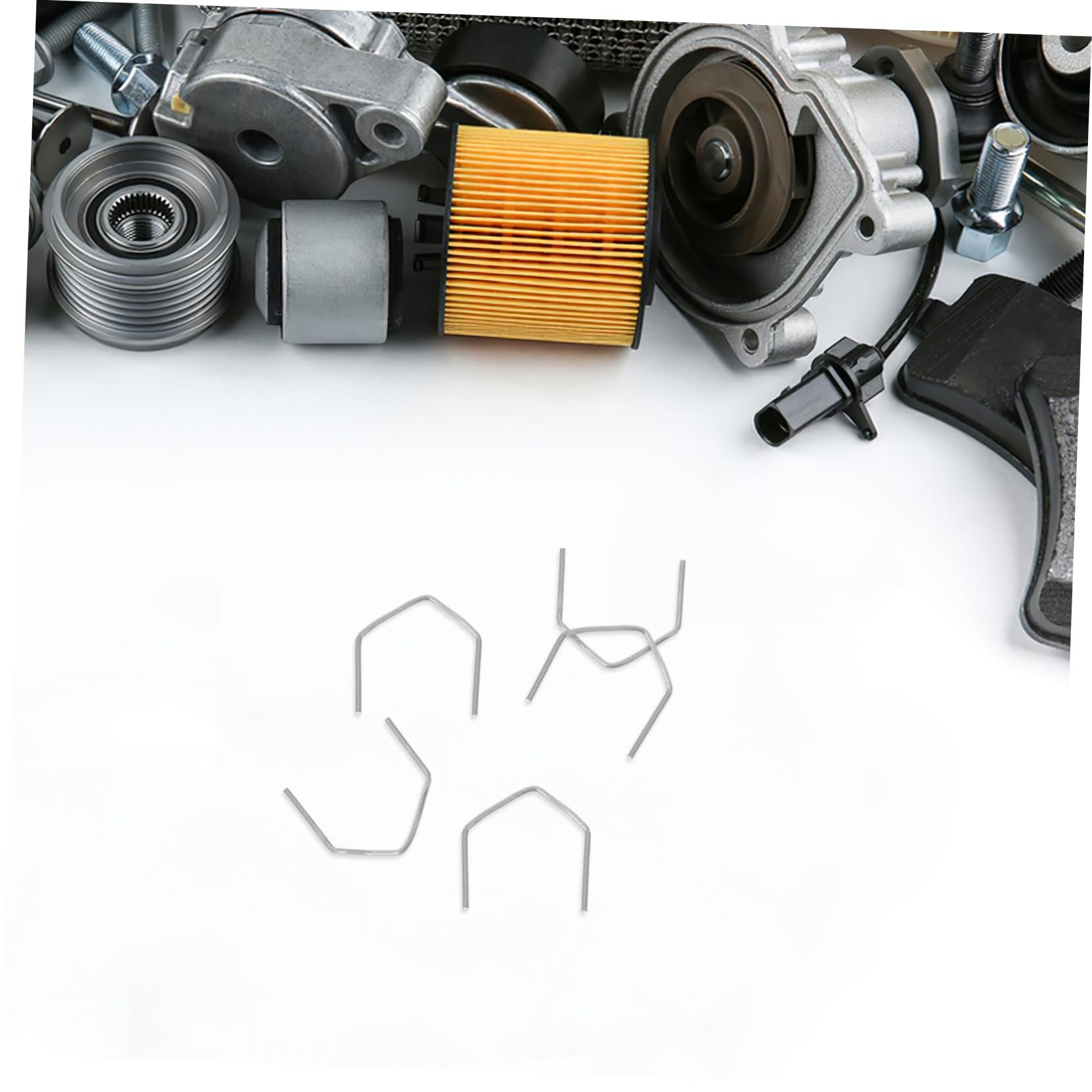 GRIRIW 500pcs Car Bumper Repair Welding Wire Rod Welding Stapler Tools Auto Repair for Bumper