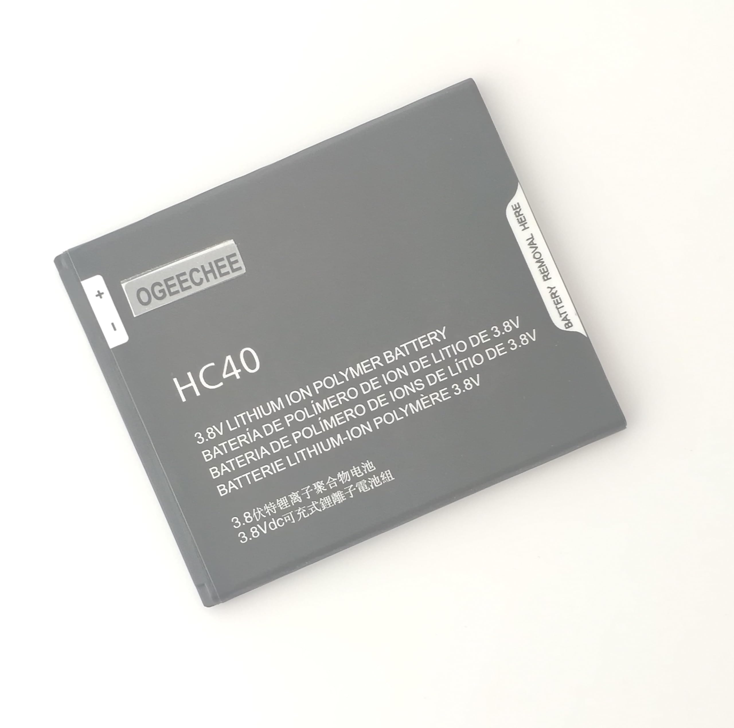 Ogeechee® Replacement 2350mAh Battery HC40 Compatible With Motorola Moto C X1754 G4