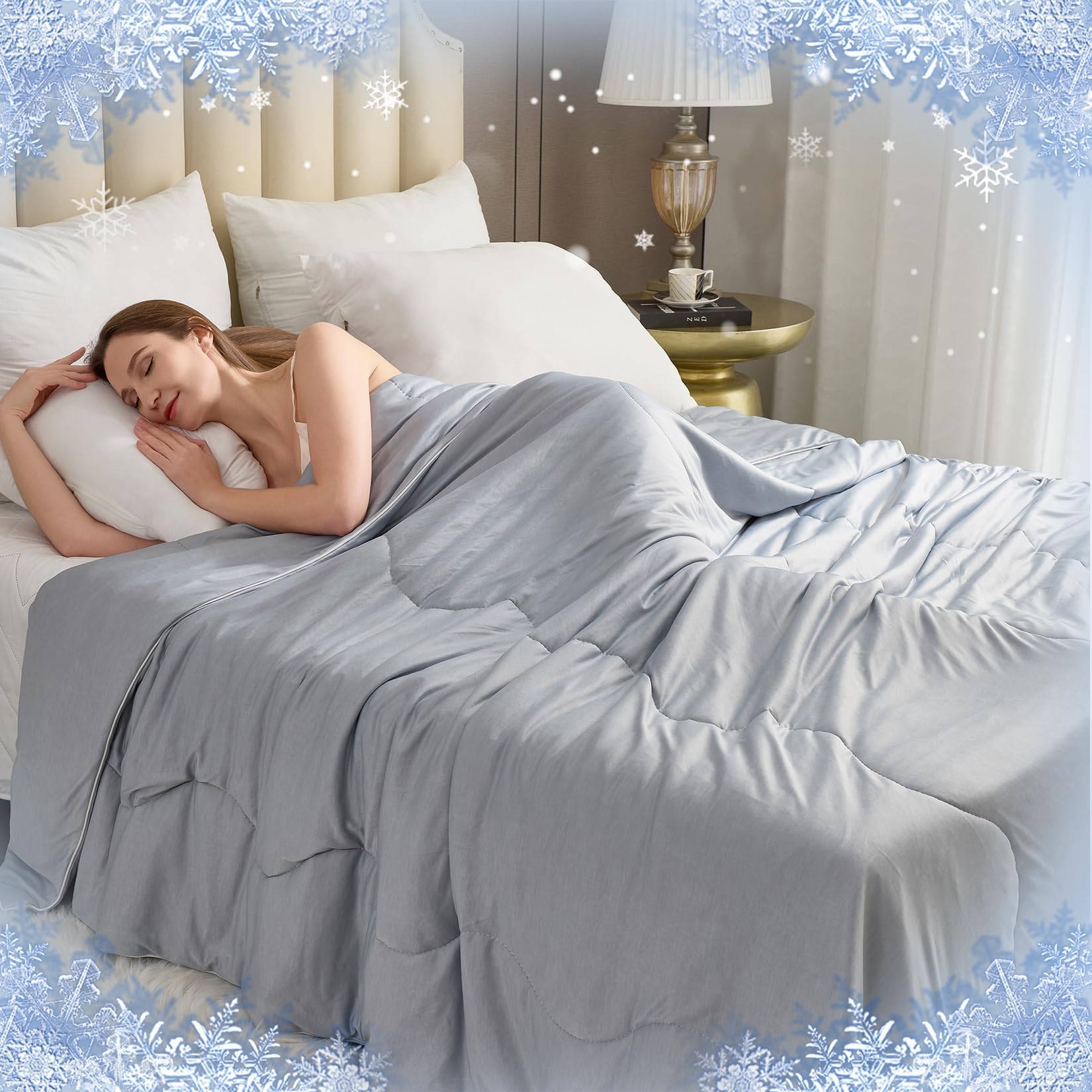 PATSBA® Cooling Comforter King Size, Cold Tech Fabric