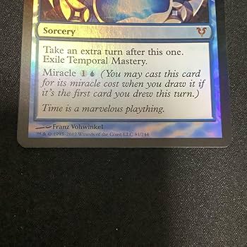 Amazon | MTG英語Foil《時間の熟達/Temporal Mastery》 | 英語