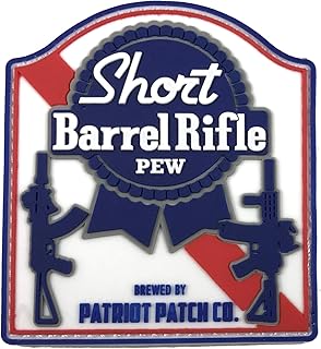 Patriot Patch Co - Beer Inspired Shooting Patches (Short Barrel Rifle Pew)