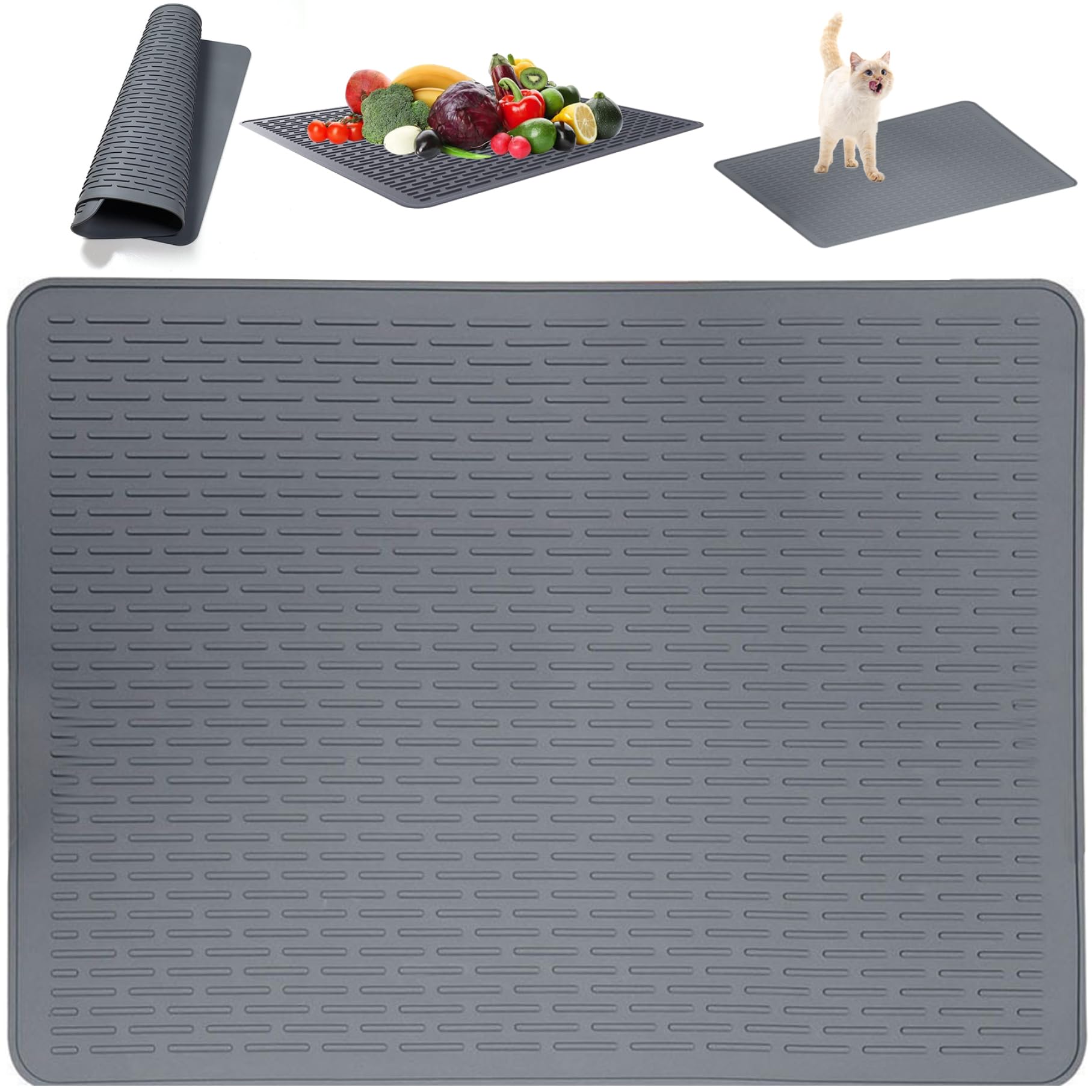Tapis de séchage de cuisine 30x21 pouces sous évier et cuisinière