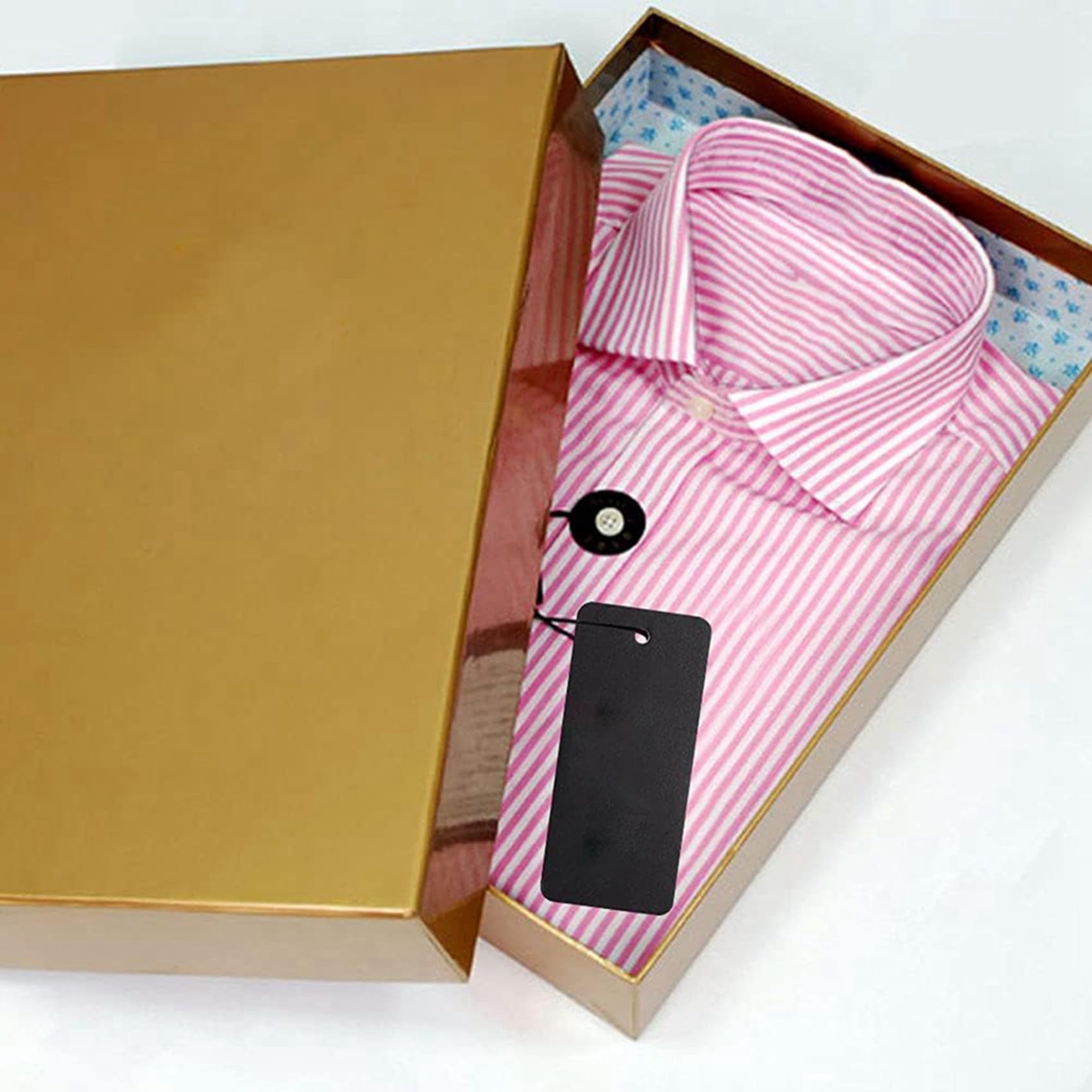 Juego de 1200 Etiquetas de Precio Negras con Etiquetas de Regalo con Imperdibles Etiquetas de Ropa Personalizadas Etiquetas Colgantes de Papel Negro
