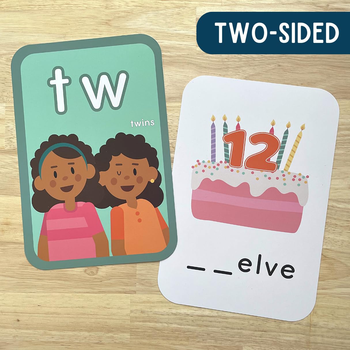 ABSee Me Blends Bulletin Board Set - 20 PCS Phonics Flash Cards - Learn to Read Spell Words Consonant Blends Science of Reading Manipulatives - First Grade Blends Phonics Poster - Homeschool Supplies - Image 3