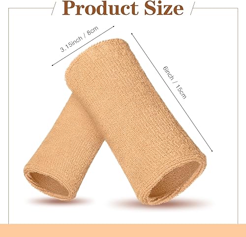 Vista 36 de WILLBOND Pulseras de 6 pulgadas para competiciones deportivas de París, suministros deportivos largos, banda elástica atlética para gimnasio, tenis