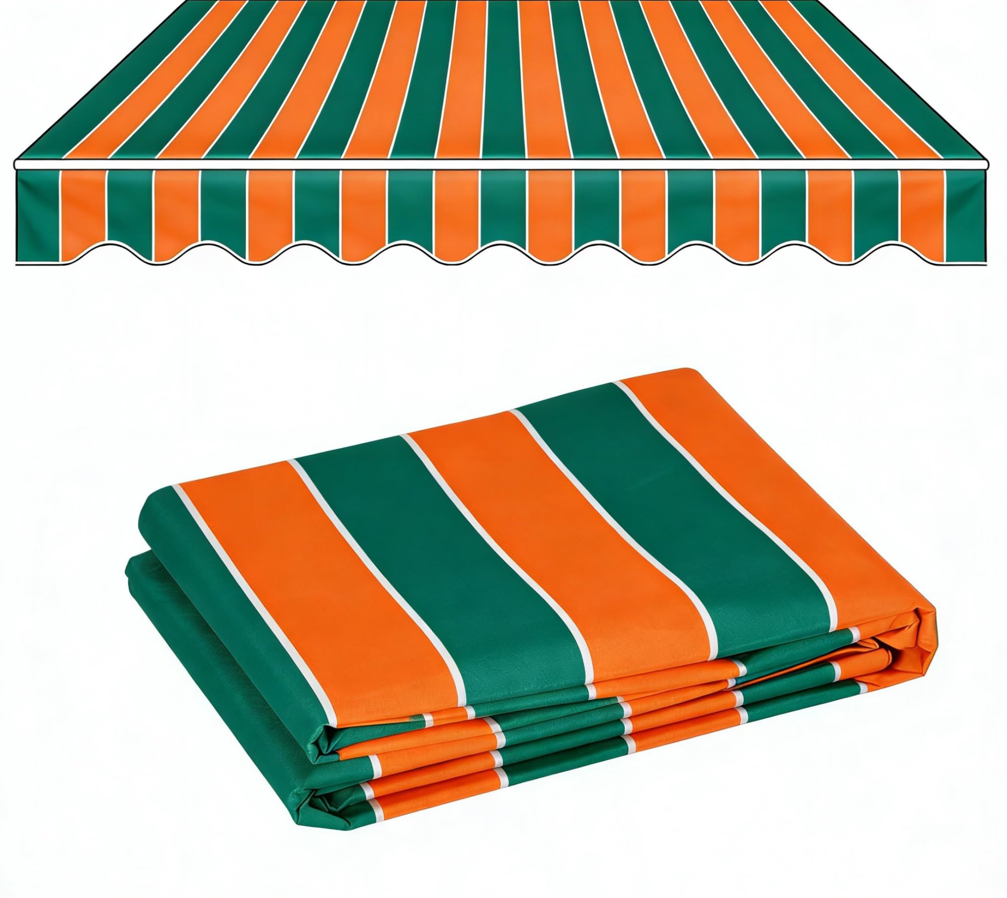Toile de store banne rétractable Sunsetter pour portes-fenêtres et repas ombragés au jardin