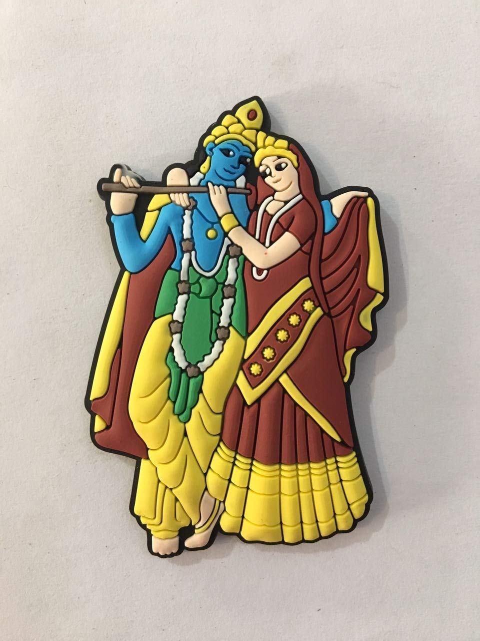 7 Baby Krishna - The Butter Thief In Brass Handmade Made In India Exotic India