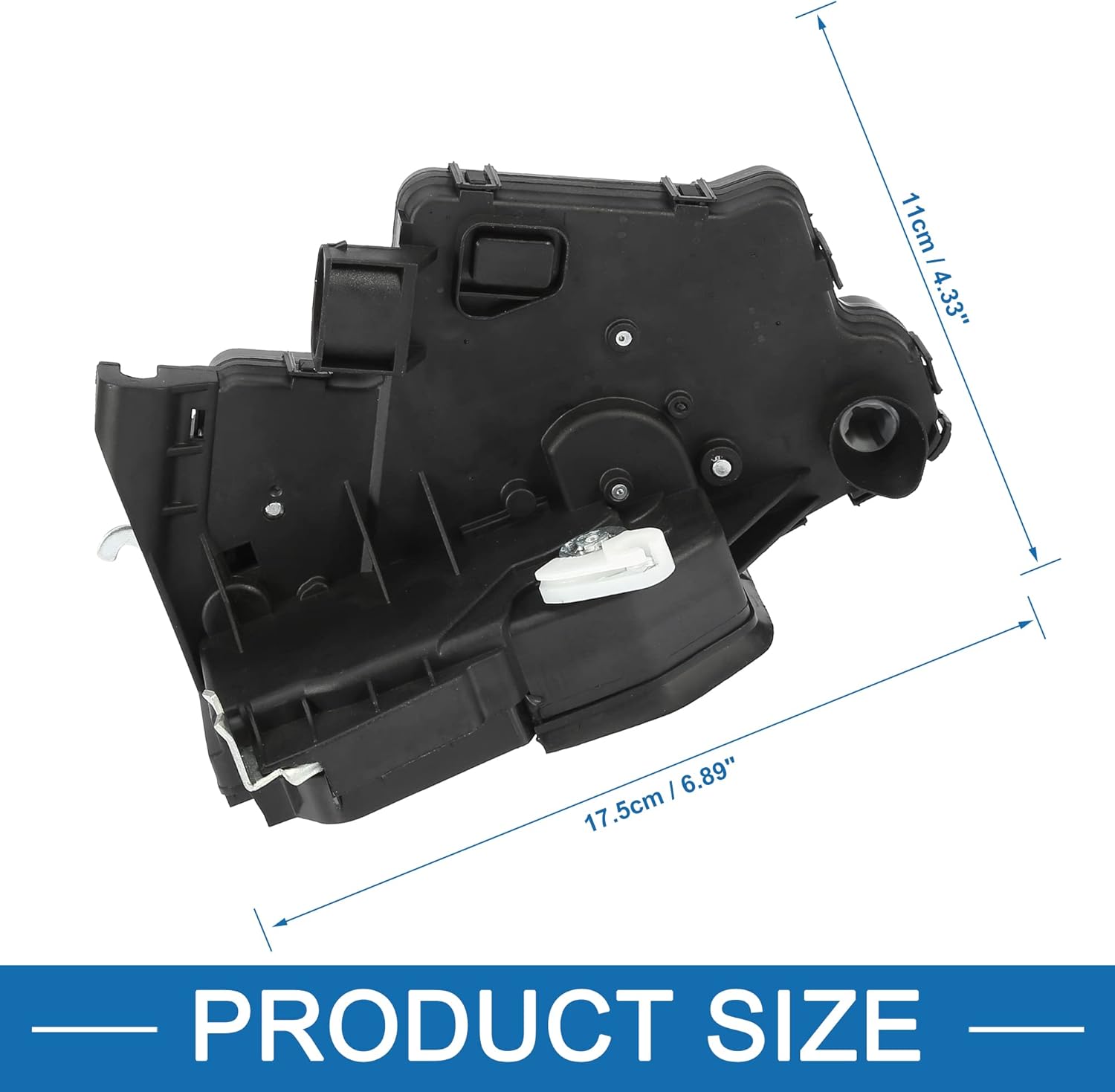 Front Left Door Lock Actuator 51217011241 Door Lock Actuator for BMW 325i 2001-2005 Black