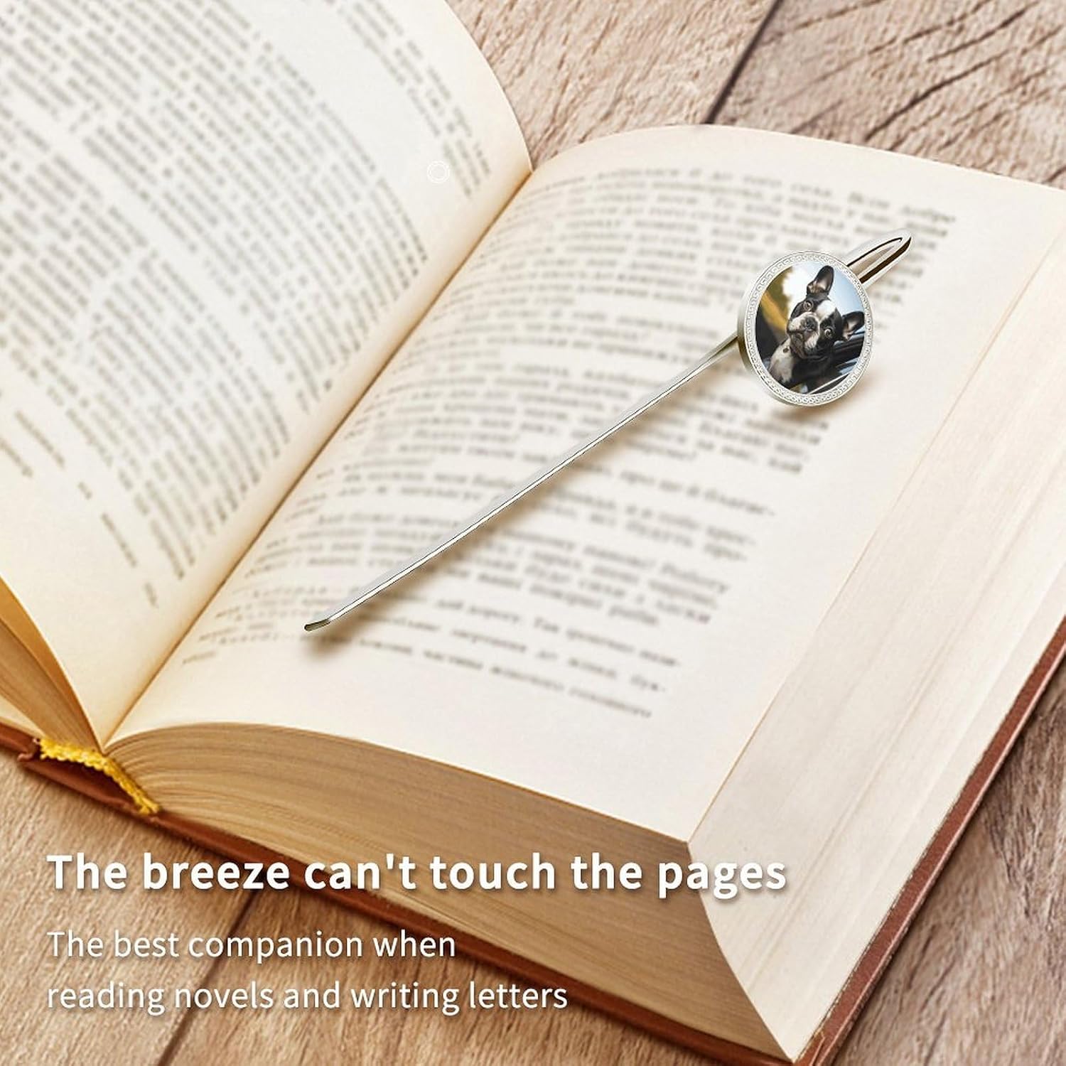 Decorative Metal Puppy Dog Book Mark for Reading Lovers image 5