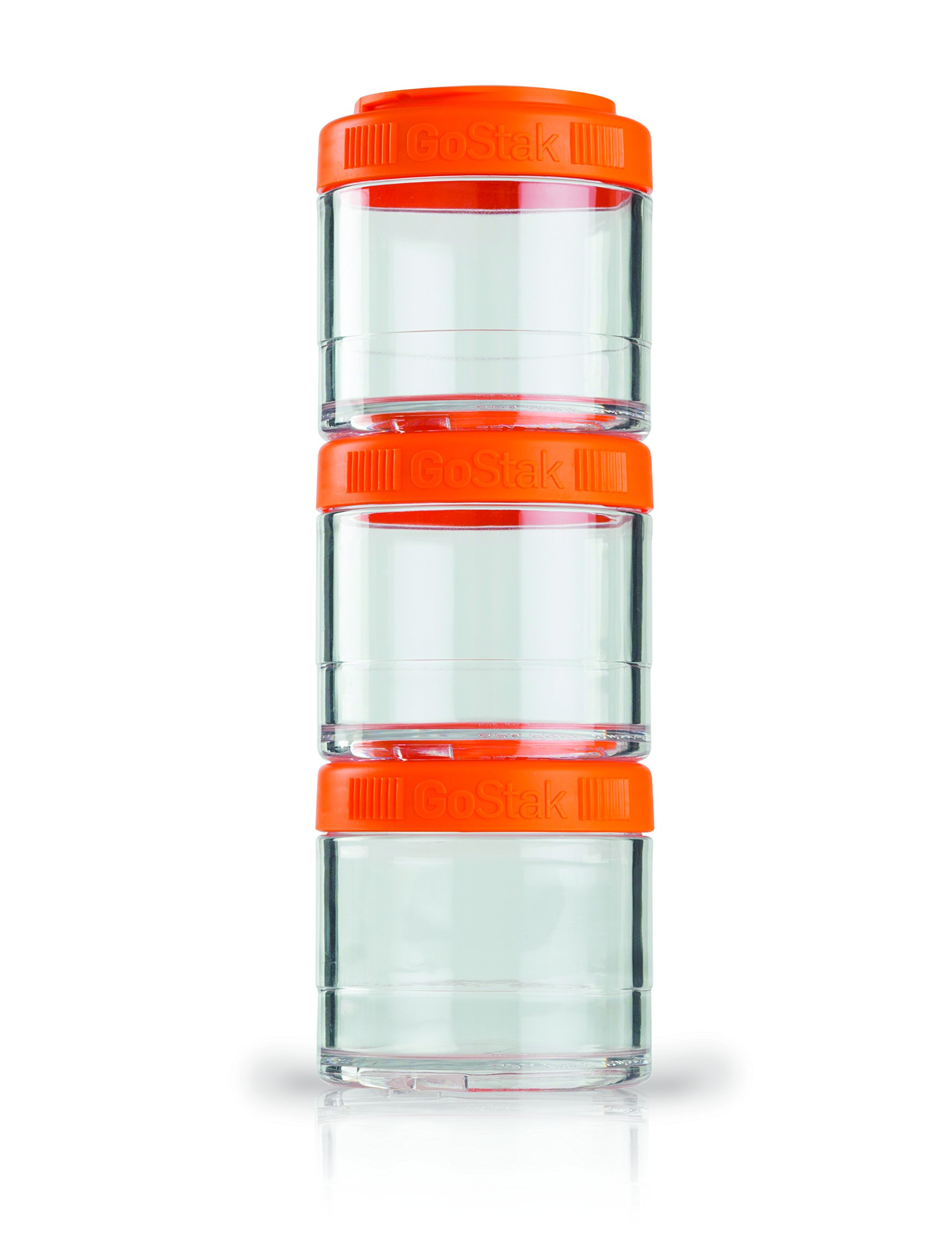 BlenderBottle GoStak 2Pak, Contenedor de suplementos alimenticios, cyan, Pak de (2x150ml) — view 24