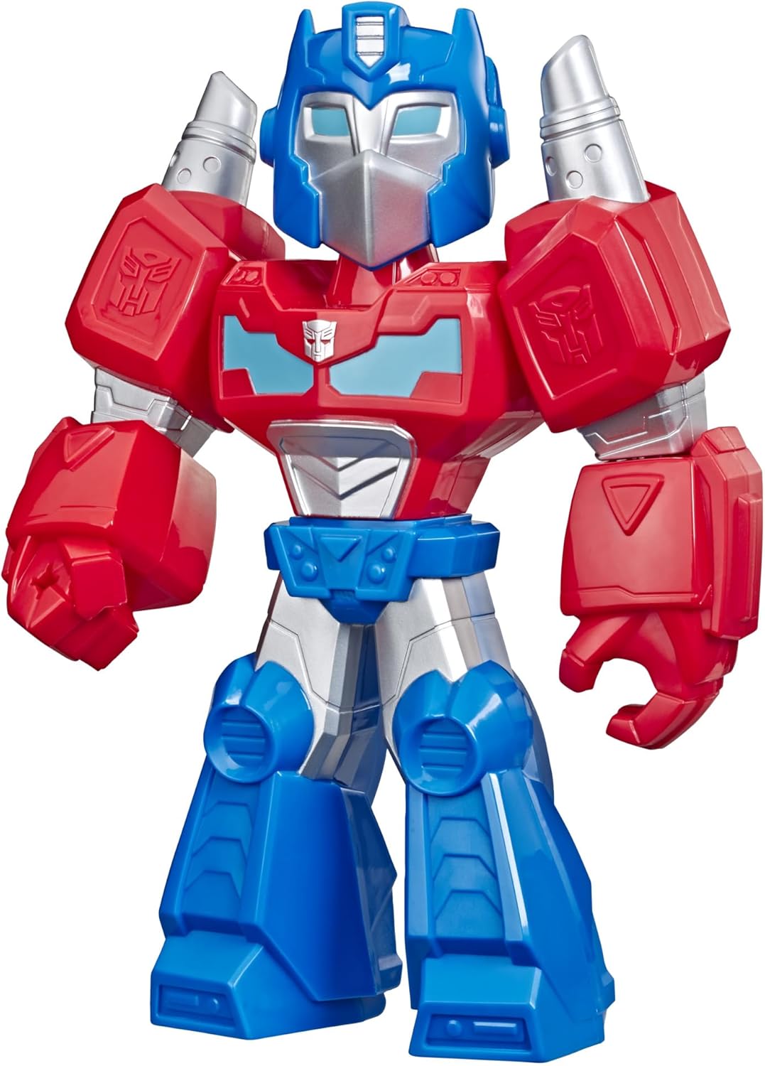 Transformers Optimus Prime Mega Mighties 10" Action Figure, Toys for Kids Ages 3 & Up (Amazon Exclusive)