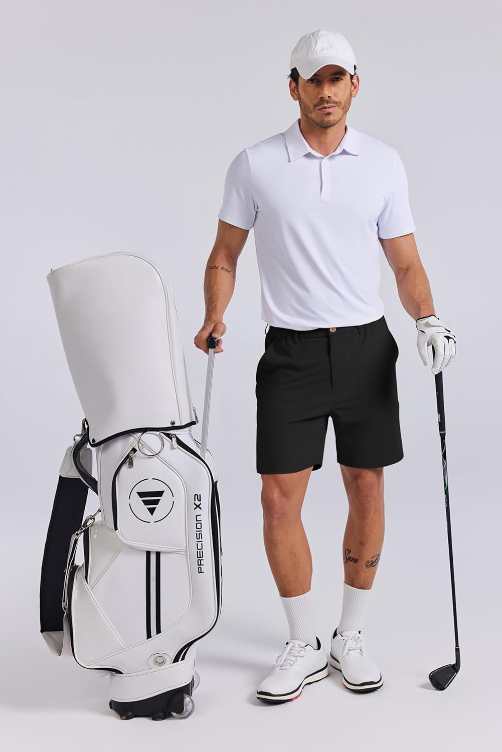 COOFANDY Men's 7 Inch Classic Fit Golf Shorts Lightweight Stretch Quick Dry Hiking Short UPF50 - Image 3