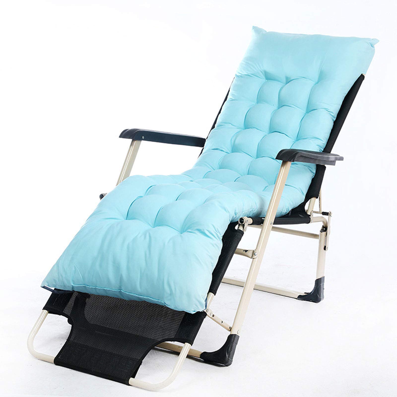 Cuscini per Sdraio Casa Cuscino Sdraio Imbottita Relax,Cuscini per Sdraio Giardino,Cuscino per Sdraio Lettino,Ideale per Interni ed Esterni,Giardini,Cortili,terrazzi 160x50x10cm
