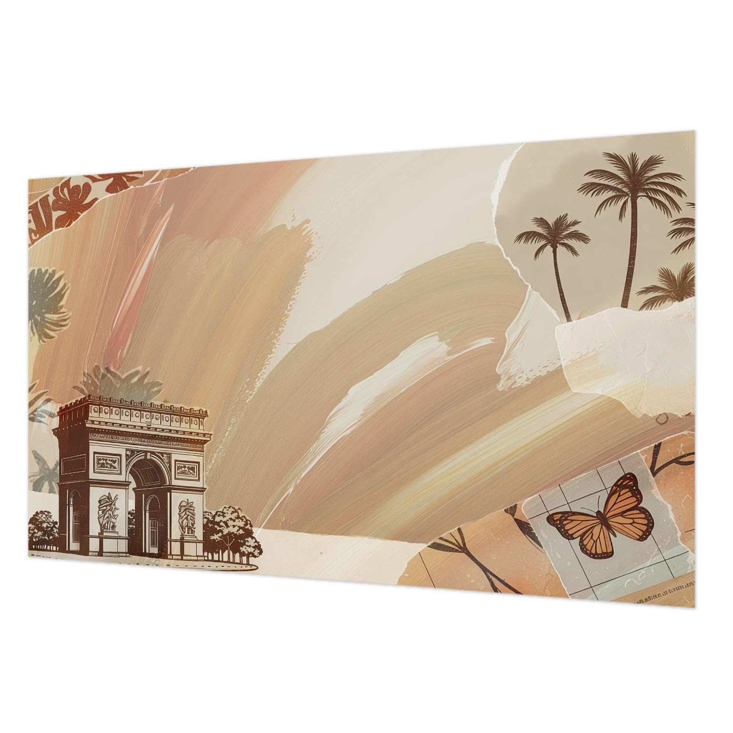 Papier peint intissé exotique 416x254 cm grand format haute qualité
