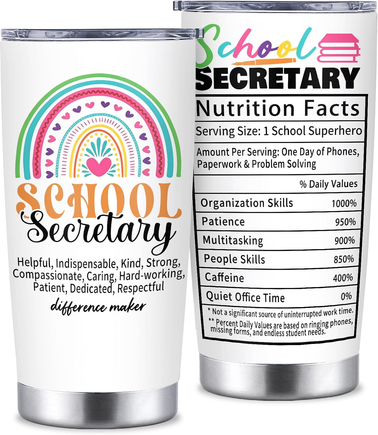 School Secretary Gifts Tumbler for Women