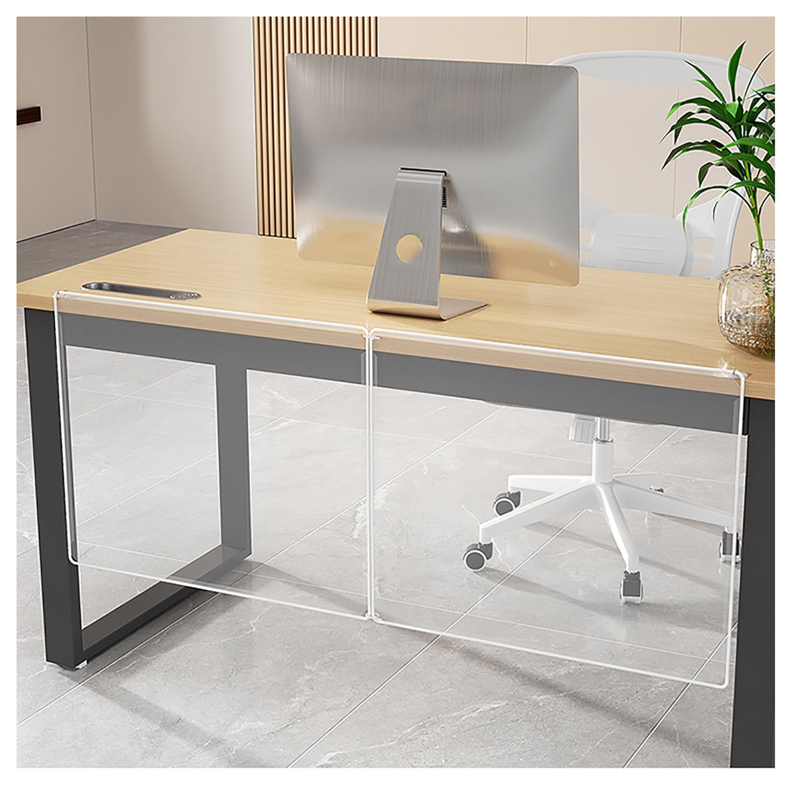 Panneau de séparation sous table : stop aux nuisances visuelles dans vos bureaux